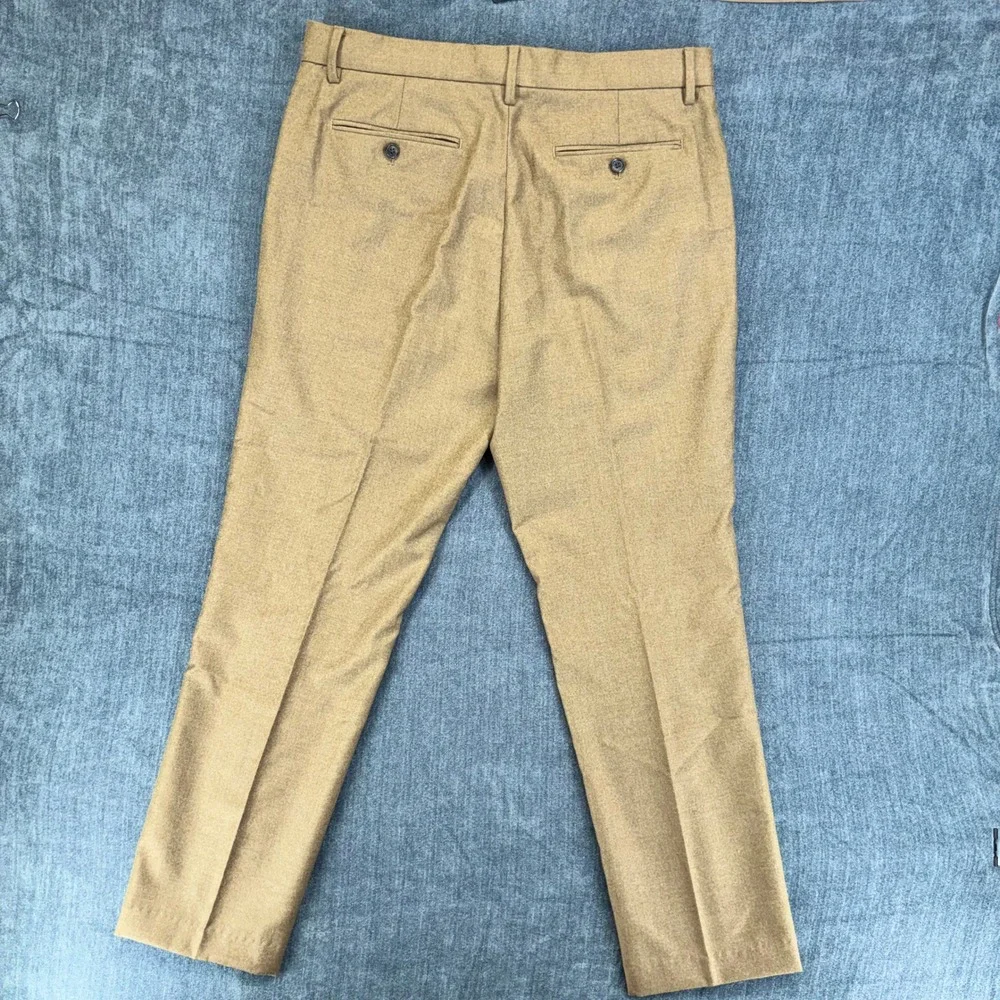 Banana Republic Fabrica Alta Marzotto 100% Wool Dress Pants Men's 33x30 Tapered